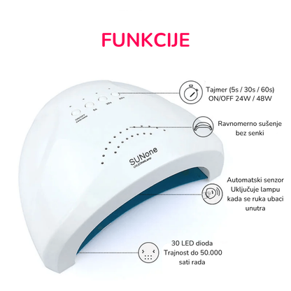 UV/LED lampa Sun One 48W