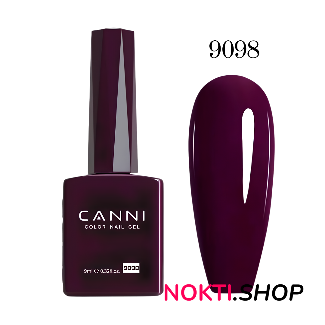 Canni Gel Lak 9098 9ml HEMA / TPO / HMPA Free