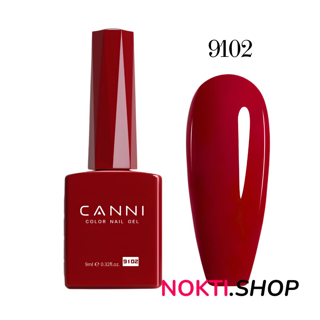 Canni Gel Lak 9102 9ml HEMA / TPO / HMPA Free