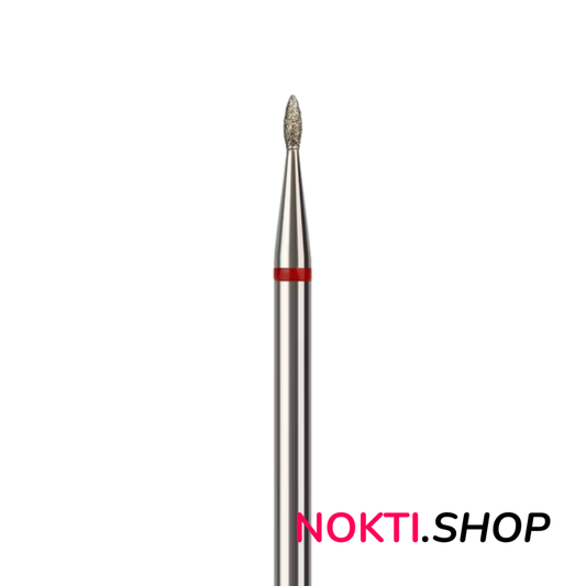 Dijamantski nastavak za el. turpiju kap, crveni pojas 012