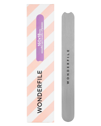 Metalna osnova ravna 160x18 mm Wonderfile