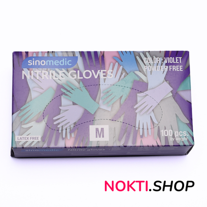 Rukavice nitril violet S 100 komada